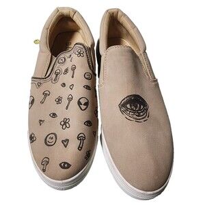 Bella Marie Emmy Slip-on Comfort Shoes Size 8.5 Tan